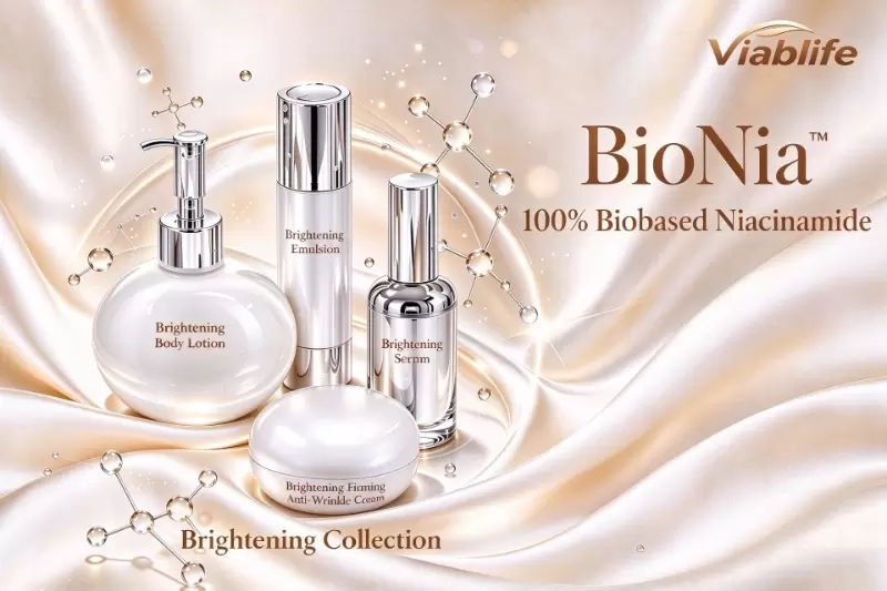 Viablife BioNia&trade; ได้รับการเสนอชื่อเข้าชิงรางวัลส่วนผสมยอดเยี่ยม: นิยามใหม่ของไนอะซินาไมด์ ในงาน in-cosmetics Asia Innovation Zone