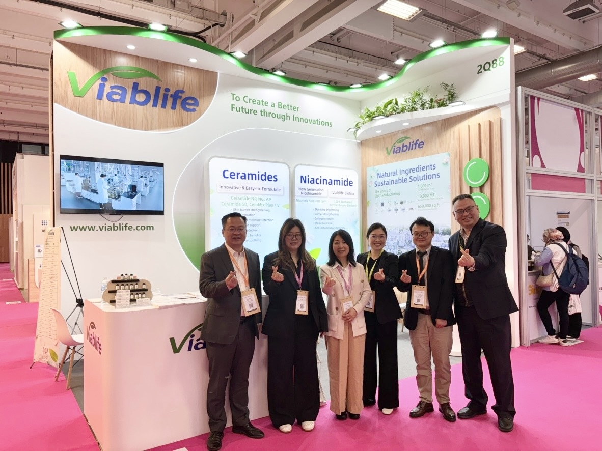 Viablife ปิดฉากการจัดแสดงสินค้าที่ประสบความสำเร็จในงาน in-cosmetics Global 2026