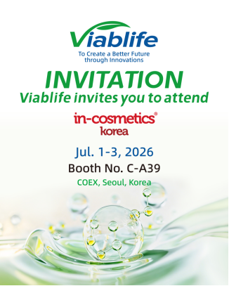 ร่วมเป็นส่วนหนึ่งในการเปิดตัว Viablife ที่งาน in-cosmetics Korea 2026